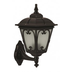 BLACK WALL GARDEN sconce 25 x 20 CM LOAD: 40 CM